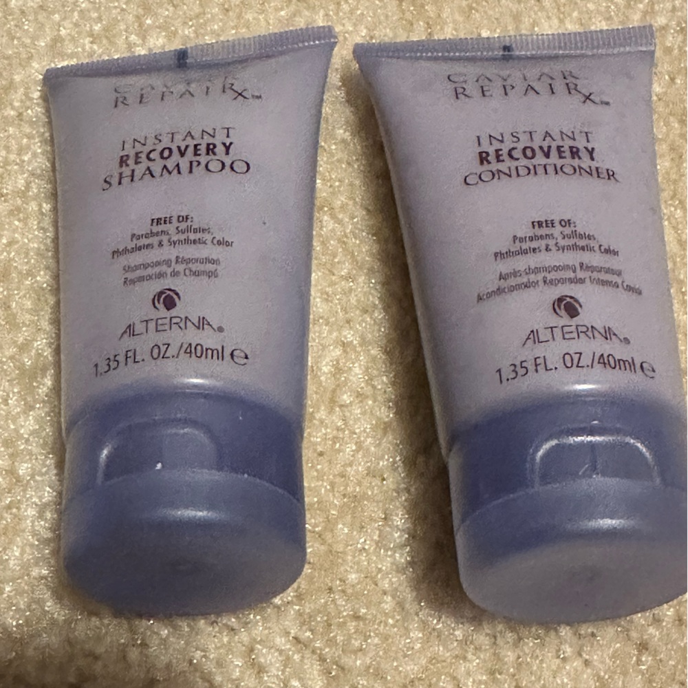Alterna instant recovery shampoo and conditioner